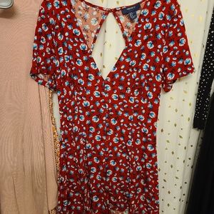 Forever21 red romper